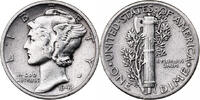 Vereinigte Staaten Dime Roosevelt Dime, U.S. Mint, Silber, VZ, KM:195 -