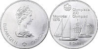 Kanada 5 Dollars Elizabeth II, Royal Canadian Mint, Silber, VZ, KM:84 -