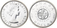 Kanada Dollar Münze, Elizabeth II, Royal Canadian Mint, Ottawa, SS -