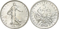 Frankreich 5 Francs Semeuse, Silber, VZ+, Gadoury:770, KM:926 -