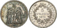 Frankreich 5 Francs Hercule, Paris, SS+, Silber, KM:820.1, Gadoury:745a -