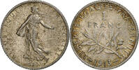 Frankreich Franc Semeuse, Paris, SS, Silber, KM:844.1, Gadoury:467 -