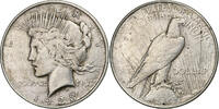 Vereinigte Staaten Dollar Peace, Denver, Silber, S+, KM:150 -