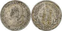 Niederlande 10 Cents Münze, Wilhelmina I, S+, Silber, KM:116 -