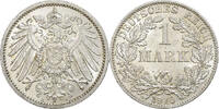 German Empire Mark GERMANY - EMPIRE, Wilhelm II, Berlin, Silber, SS+, KM:14 -
