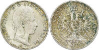 Österreich 1/4 Florin Franz Joseph I, Vienna, Silber, SS, KM:2213 -