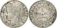 Frankreich Franc Cérès, Paris, Silber, KM:822.1, Gadoury 465a -