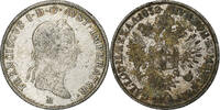 Österreich 20 Kreuzer Franz II (I), Milan, Silber, S+, KM:2147 -