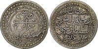 Algeria Budju Mahmud II, Silber, SS -