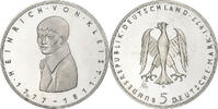 Bundesrepublik Deutschland 5 Mark Karlsruhe, Silber, VZ+, KM:146 -