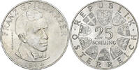 Österreich 25 Schilling Münze, VZ+, Silber, KM:2895.1 -
