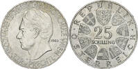 Österreich 25 Schilling Münze, Vienne, SS+, Silber, KM:2897 -