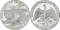 Bundesrepublik Deutschland 10 Mark Karlsruhe, Silber, VZ+, KM:131 -