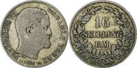 Dänemark 16 Skilling Rigsmont Münze, Frederik VII, Copenhagen, S -