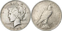 Vereinigte Staaten Dollar Peace Dollar, U.S. Mint, Silber, SS, KM:150 -