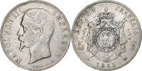 Frankreich 5 Francs Münze, Paris, S+, Silber, KM:782.1, Gadoury:734 -