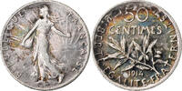 Frankreich 50 Centimes Semeuse, Paris, SS+, Silber, KM:854, Gadoury:420 -
