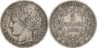 Frankreich 5 Francs Cérès, Paris, Silver, KM:761.1 -