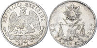 Mexiko Peso Guanajuato, Silber, SS+, KM:408.5 -