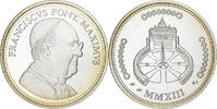 Vatikanstadt Medaille Vatikan, Le Pape François, STGL, Silber -