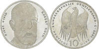 Bundesrepublik Deutschland 10 Mark Hamburg, Silber, VZ+, KM:181 -