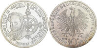 Bundesrepublik Deutschland 10 Mark Münze, Munich, Germany, UNZ, Silber -