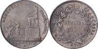 Frankreich 5 Décimes Convention, Paris, Bronze, S+, Gadoury:390 -
