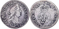 Frankreich 4 Sols 2 Deniers Münze, Louis XIV, 4 Sols aux 2 L, Rennes -