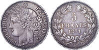 Frankreich 5 Francs Cérès, Bordeaux, SS, Silber, KM:818.2, Gadoury:742 -