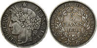 Frankreich 5 Francs Münze, Cérès, Paris, SS, Silber, KM:761.1 -