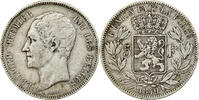 Belgien 5 Francs, 5 Frank Leopold I, Brussels, Silber, S+, KM:17 -