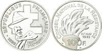 Frankreich 100 Francs Münze, STGL, Silber, KM:1023, Gadoury:C39 -