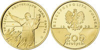 Polen 200 Zlotych Jean Paul II, Warsaw, Gold -