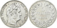 Frankreich 5 Francs FRANCE, Louis-Philippe, Lille, KM #749.13, Silver,... -