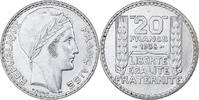 Frankreich 20 Francs Turin, Paris, Silber, VZ, Gadoury:852, KM:879 -