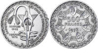 Ivory Coast 500 Francs Paris, Silber, VZ+, KM:7 -