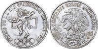 Mexiko 25 Pesos Mexico, Silber, SS, KM:479.1 -