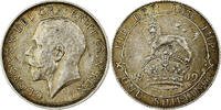 Großbritannien Shilling Münze, George V, SS, Silber, KM:816 -