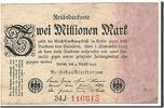 Deutschland 2 Millionen Mark Geldschein, SS -