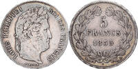 Frankreich 5 Francs Louis-Philippe, Lyon, Silber, S+, Gadoury:678 -