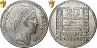 Frankreich 20 Francs Turin, Paris, Silber, PCGS, UNZ+, Le Franc:F.400 -