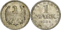 Deutschland, Weimarer Republik Mark Karlsruhe, Silber, SS+, KM:42 -
