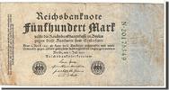 Deutschland 500 Mark Geldschein, KM:74c, SS -