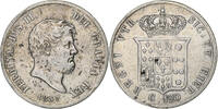 Italien Staaten 120 Grana NAPLES, Ferdinando II, Naples, Silber, S+ -