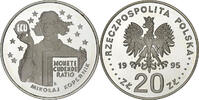 Polen 20 Zlotych Warsaw, Silber, STGL, KM:302 -