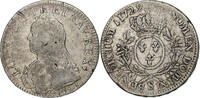 Frankreich Ecu aux branches d'olivier Louis XV, Reims, Silber, S -