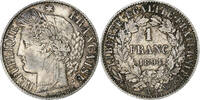 Frankreich Franc Cérès, Paris, Silber, SS+, Gadoury:465a, KM:822.1 -