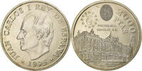 Spanien 2000 Pesetas Juan Carlos I, Madrid, Silber, STGL, KM:954 -