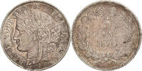 Frankreich 5 Francs Bordeaux, Différent Ancre, Silber, SS, Gadoury:742 -