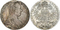 Österreich Thaler Maria Theresa, Vienna, Restrike, Silber, VZ+ -